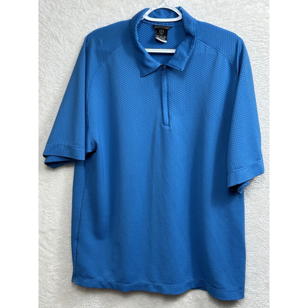 Nike Men's Golf Dri-FIT Polo Shirt‎ 1/4 Zip Performance Athletic XL